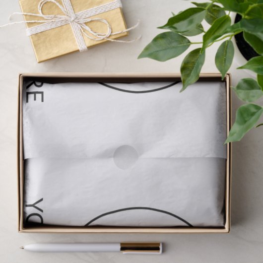 プロモカスタムノロゴ 薄葉紙 (ギフト)