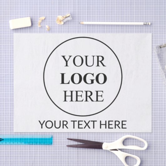 プロモカスタムノロゴ 薄葉紙 (クラフト)