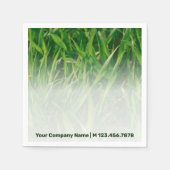 プロモカスタムーション写真ラ気にウンサービス スタンダードカクテルナプキン (正面)