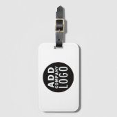 プロモカスタムーション・ビジネス・ロゴ ラゲッジタグ (正面縦)