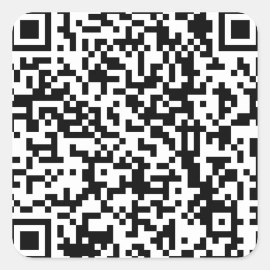 プロモカスタムーションQRコード スクエアシール (正面)