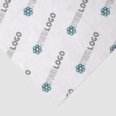 プロモカスタムートビジネスロゴのホワイトパッケージ 薄葉紙 (詳細)