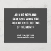 プロモジムチラシ (裏面)