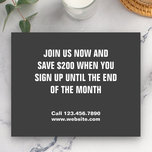 プロモジムチラシ