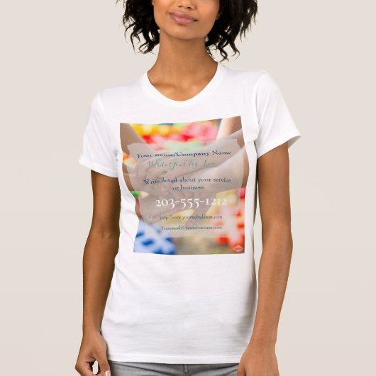 プロモステッカスタマイズク- HAMbyWG Tシャツ (正面)