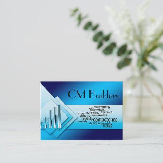 プロモダン意識 名刺 (スタンド正面)