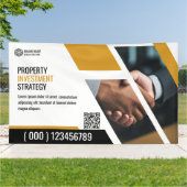 プロモバナーブラウンテンプレート 横断幕 (外側)