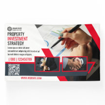 プロモバナーレッドテンプレート