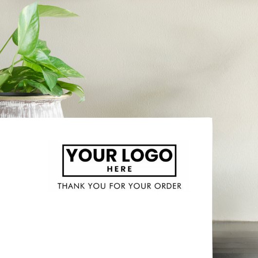 プロモパーソナライズされたーション・ビジネス・ロゴ ラバースタンプ