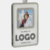 プロモフォトロモダンゴ シルバープレートフレームオーナメント (右)