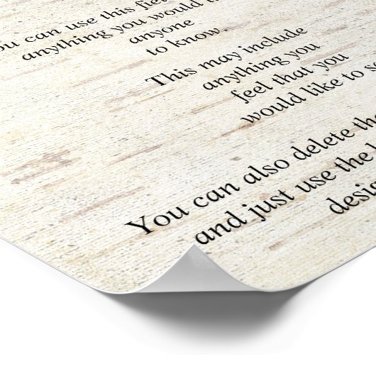 プロモポスター銅幾何緑化樺の木 ポスター (角)