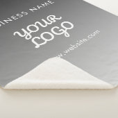 プロモモダンノロゴと文字 |編集可能な色 シェルパブランケット (3/4)