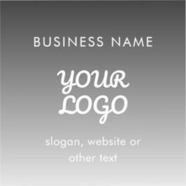 プロモモダンノロゴと文字 |編集可能な色 シール