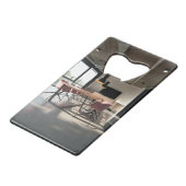 プロモモダンンビジネス写真2枚の写真 クレジットカード栓抜き (正面アングル)