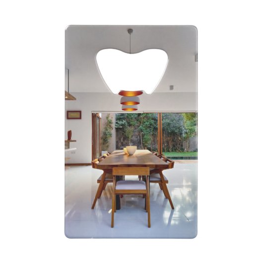 プロモモダンンビジネス写真2枚の写真 クレジットカード栓抜き (裏面)