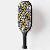 プロモモダンーションおよびクリエイティブカスタム金ゴールドQRコード ピックルボールラケット (左)