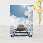 プロモーションおめでとうはしご カード (黄色い花)