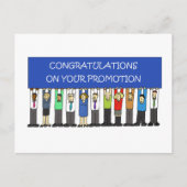 プロモーションおめでとう漫画の人 ポストカード (正面)