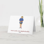 プロモーションおめでとう！ カード (裏面)