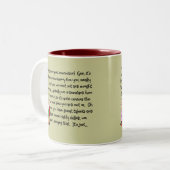 プロモーションのカード及びギフトのお祝い ツートーンマグカップ (正面左)