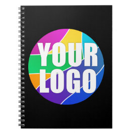 プロモーションのビジネスロゴを企業のプレゼント ノートブック