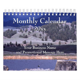 プロモーションの月企業の別ロゴビジネスギフト カレンダー