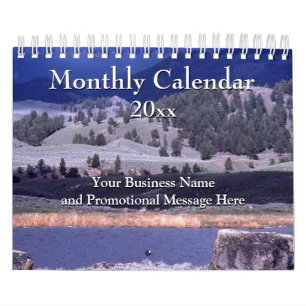 プロモーションの月企業の別ロゴビジネスギフト カレンダー