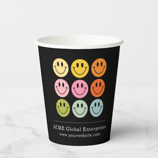 プロモーションアイテムは最小限に抑え、ロゴを追加します 紙コップ (裏面)