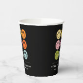 プロモーションアイテムは最小限に抑え、ロゴを追加します 紙コップ (左)