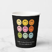 プロモーションアイテムは最小限に抑え、ロゴを追加します 紙コップ (正面)