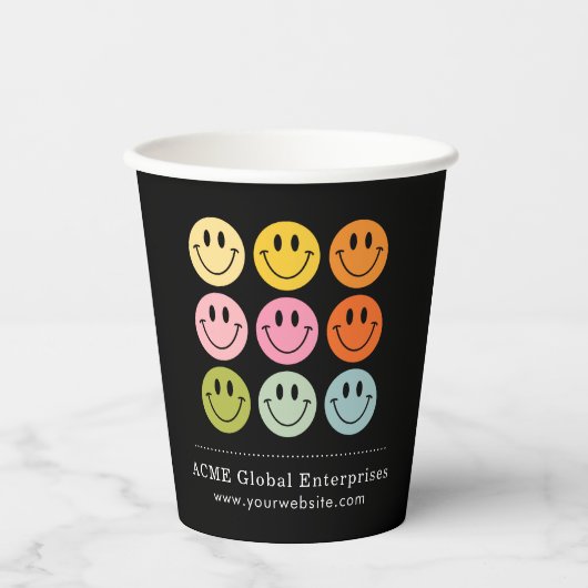 プロモーションアイテムは最小限に抑え、ロゴを追加します 紙コップ (正面)