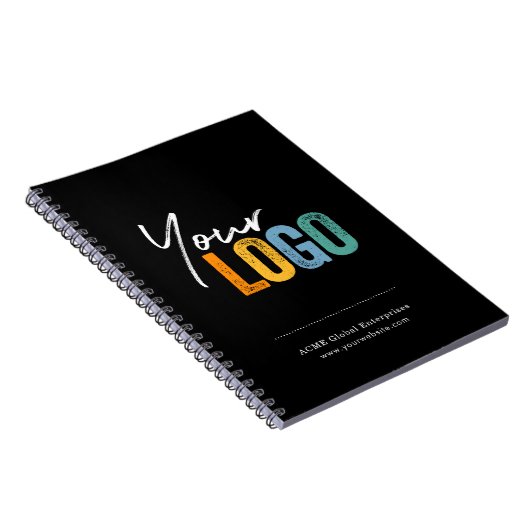 プロモーションアイテム最小なし、ロゴのメモを追加 ノートブック (右側)