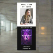 プロモーションイベントブックの署名作家写真 ウィンドウサイン