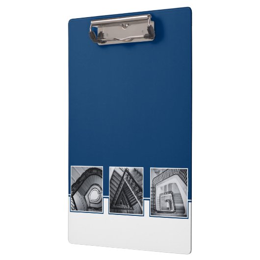プロモーションカスタムイメージブルーホワイト会社 クリップボード (左)