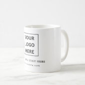 プロモーションカスタムカラービジネスブランドロゴマグ コーヒーマグカップ (正面右)