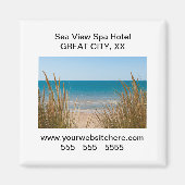 プロモーションカスタムフォト冷蔵庫用マグネット マグネット (正面)