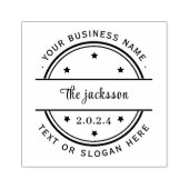 プロモーションカスタムラウンド事業 ラバースタンプ (インプリント)