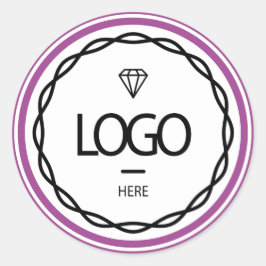 プロモーションカスタムロゴのベリーフレームパッケージ ラウンドシール