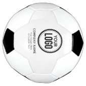 プロモーションカスタム付き会社のロゴとスローガン サッカーボール (回転)