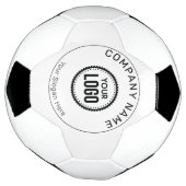 プロモーションカスタム付き会社のロゴとスローガン サッカーボール (回転)