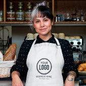 プロモーションカスタム付き会社のロゴとスローガン スタンダードエプロン