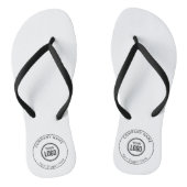 プロモーションカスタム付き会社のロゴとスローガン ビーチサンダル (ソール)