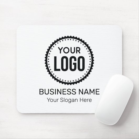 プロモーションカスタム付き会社のロゴとスローガン マウスパッド (マウス)