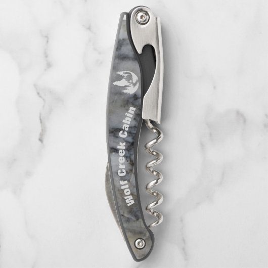 プロモーションキャビンウルフバケーションプロパティウェイター ソムリエナイフ (裏面)