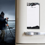プロモーションギフトフォトグラファーカスタムの画像と文字 マグネットノートパッド<br><div class="desc">Promotion Gift Photographerの画像と文字の磁気カスタムメモ帳は白と黒で表示される。それは一日を通して顧客にあなたのサービスを思い出させる方法である。イメージ、会社名、電話番号の例を置き換えて、中小規模企業で使用できるようにする。フォント、フォントサイズ、フォント色、背景や形状の色の更なるカスタマイズが可能である。カスタムデザインの詳細については、hello@KBMD3signs.comを連絡参照してください。</div>