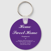 プロモーションクライアント実在ギフト不動産エージェンカスタムト キーホルダー (正面)