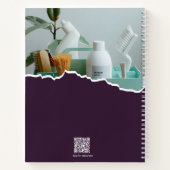 プロモーションクリーナーパープルワークショップ ノートブック (裏面)