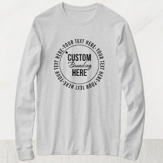 プロモーショングレーロゴシンプルアパレル Tシャツ