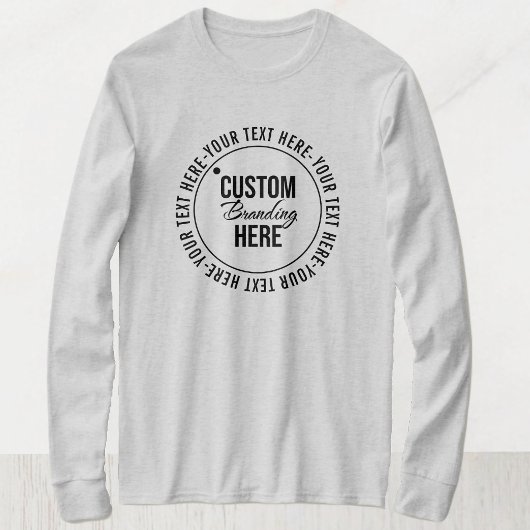 プロモーショングレーロゴシンプルアパレル Tシャツ