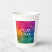 プロモーションスタイリッシュ企業のイベントシンプルクリーン 紙コップ (正面)